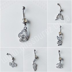 Belly Barbell with Charm