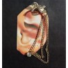 Fashion Ear Cuff Chain Stud Earring