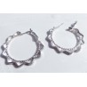 Silver Hoop Earrings