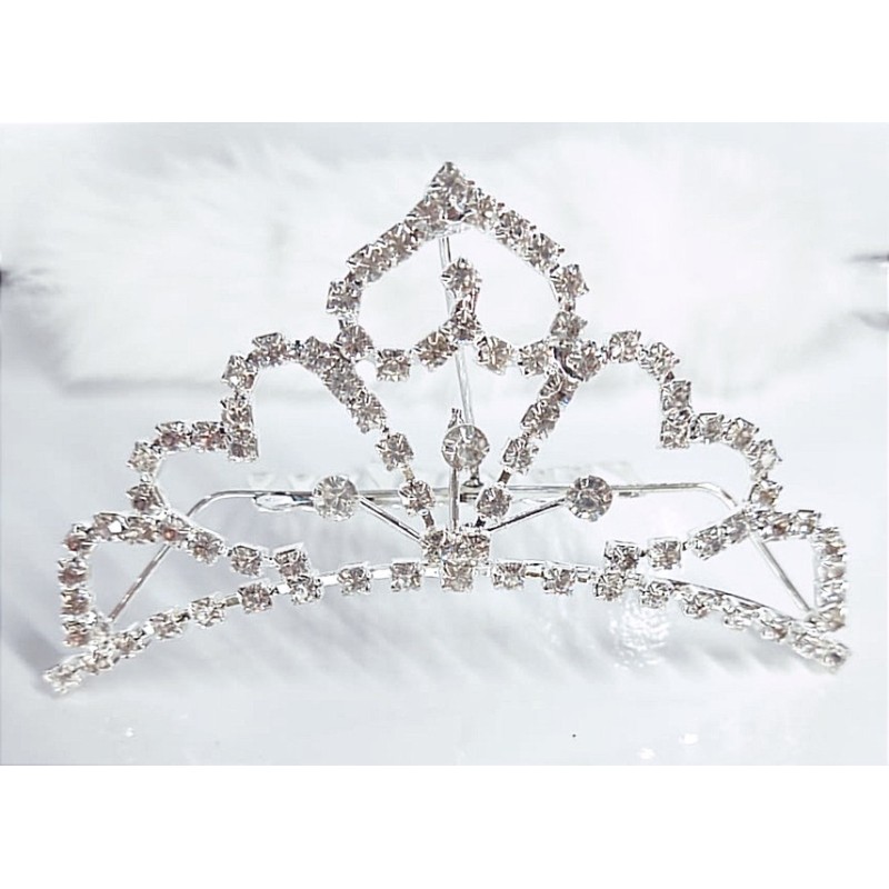 Tiara Crown Comb Hair Slide