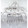 Tiara Crown Comb Hair Slide