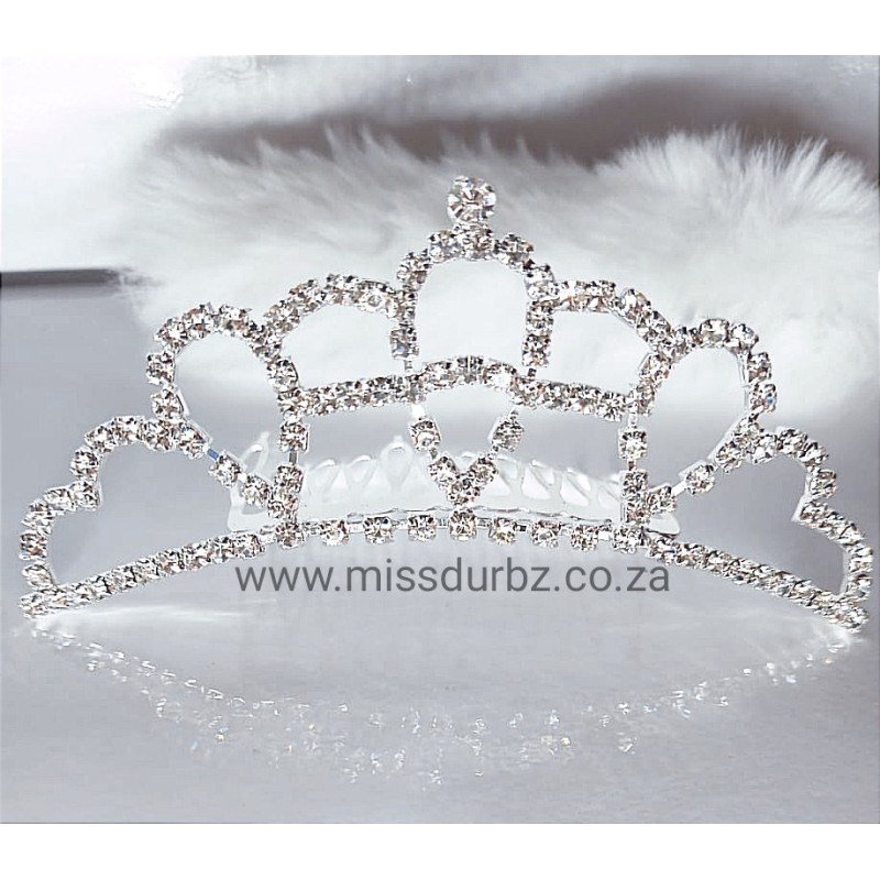 Tiara Crown Comb Hair Slide