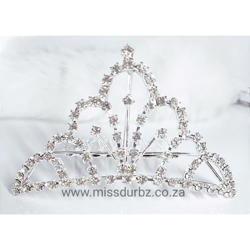 Tiara Crown Comb Hair Slide