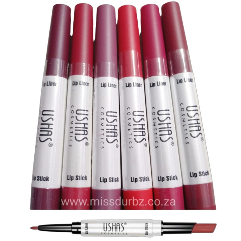 Ushas 2 in 1 3D Lip Liner / Lip Stick