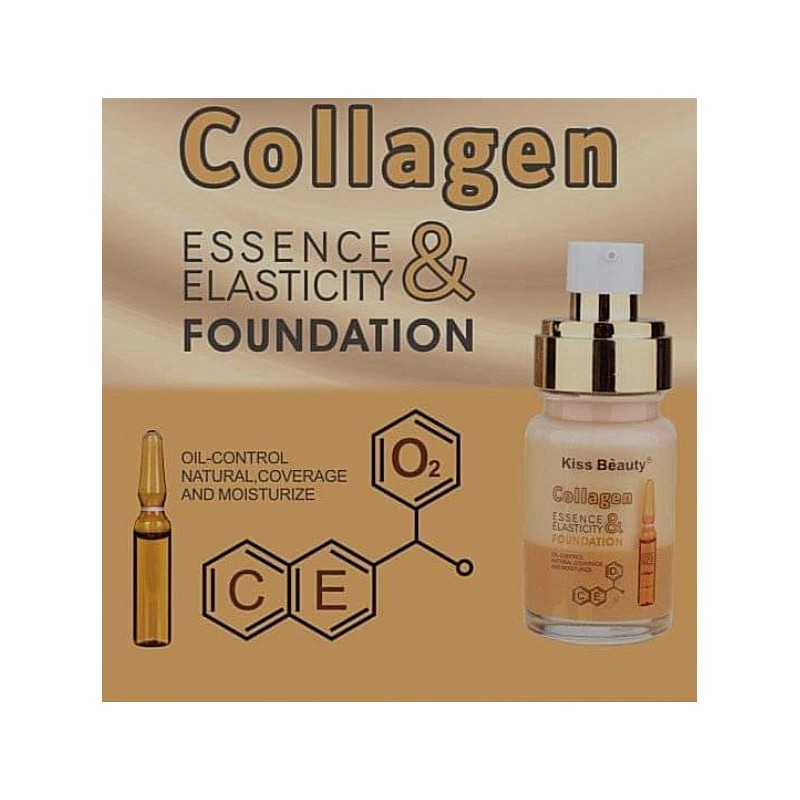 Kiss Beauty Collagen Essence & Elasticity Foundation